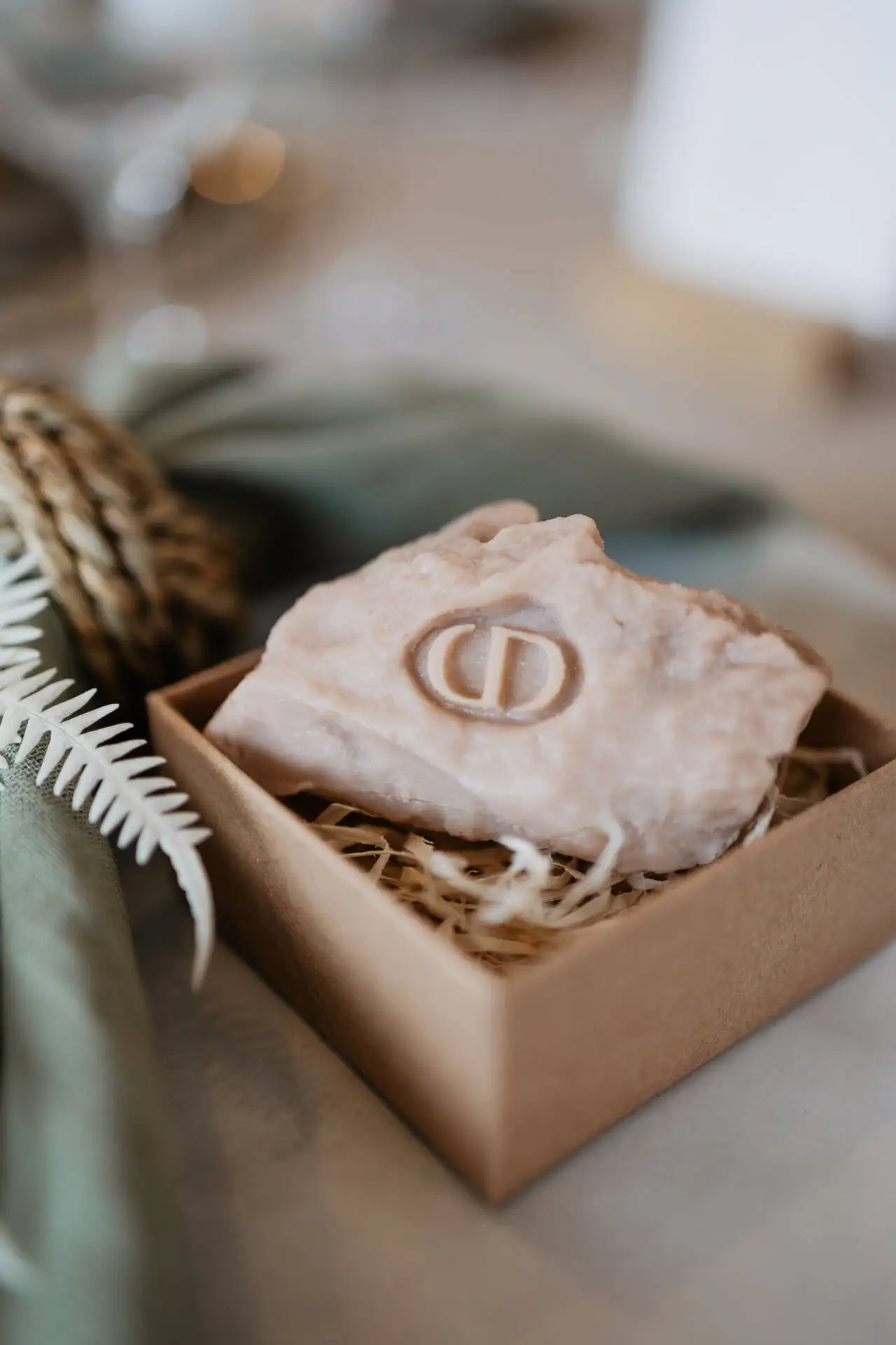 Handgemachte Seife in Geschenkbox